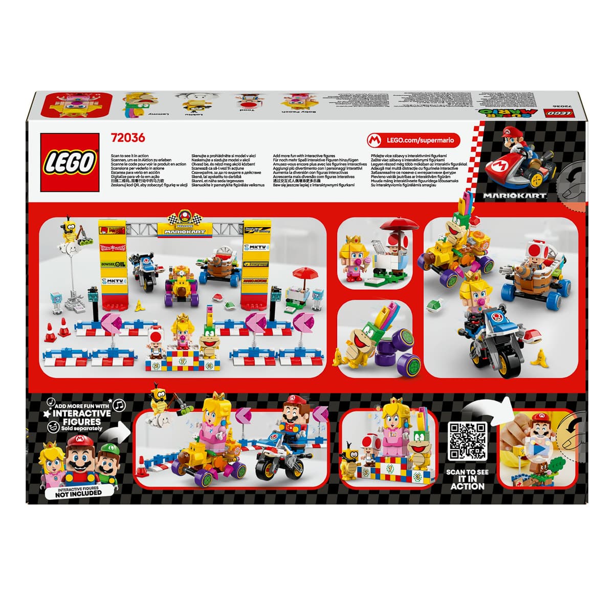 LEGO Super Mario Mario Kart – Baby Peach & Grand Prix. Набір 72036 — фото 9