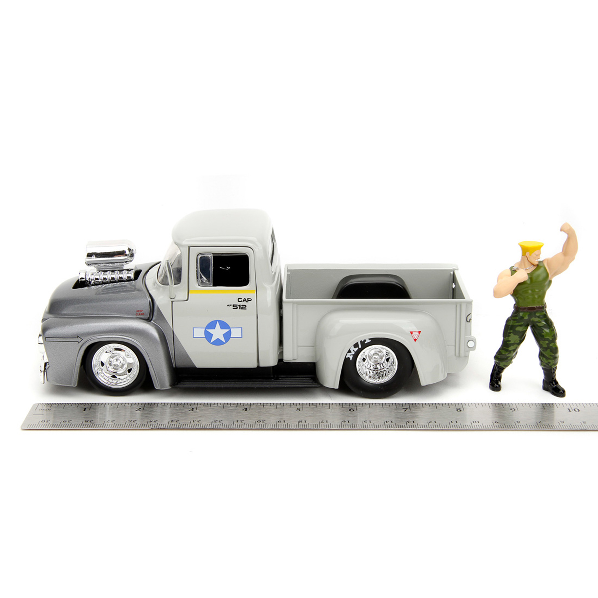 Машинка Jada Toys Street Fighter Ford F-100 Гайл, 253255057 — фото 9