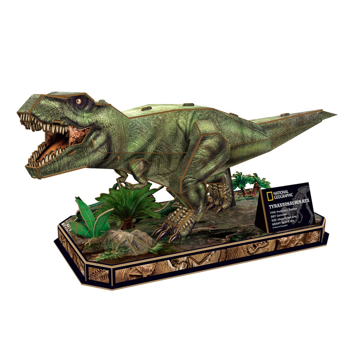 3D Пазл CubicFun National Geographic Dino Тиранозавр Рекс, DS1051H — фото 2