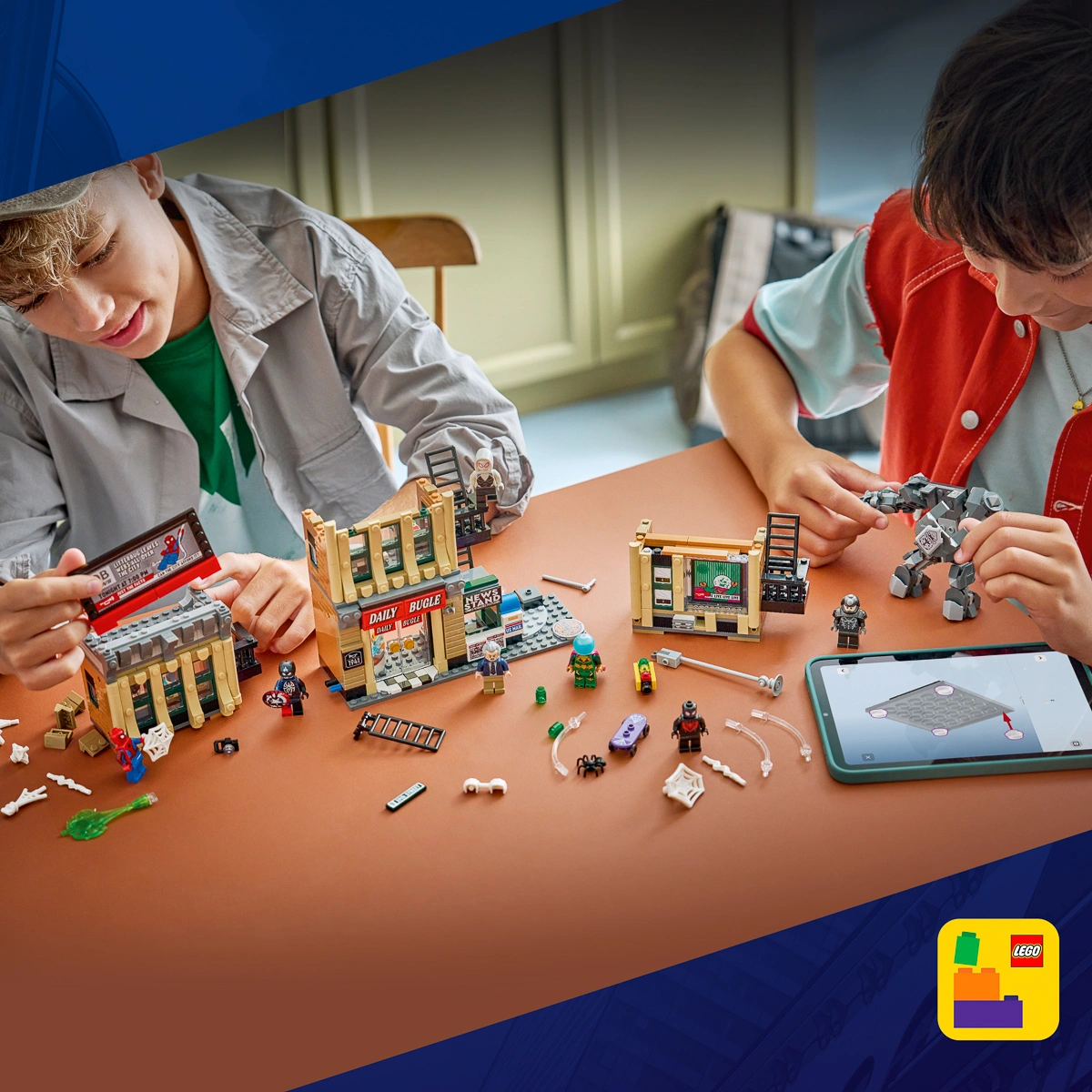 LEGO Super Heroes Marvel Людина-павук проти Містеріо: Дейлі Б'юґл 76342 — фото 3