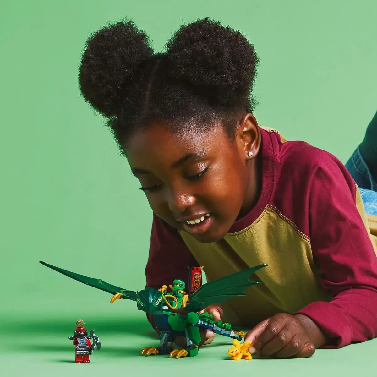 LEGO Ninjago Зелений лісовий дракон Ллойда 71829 — фото 2