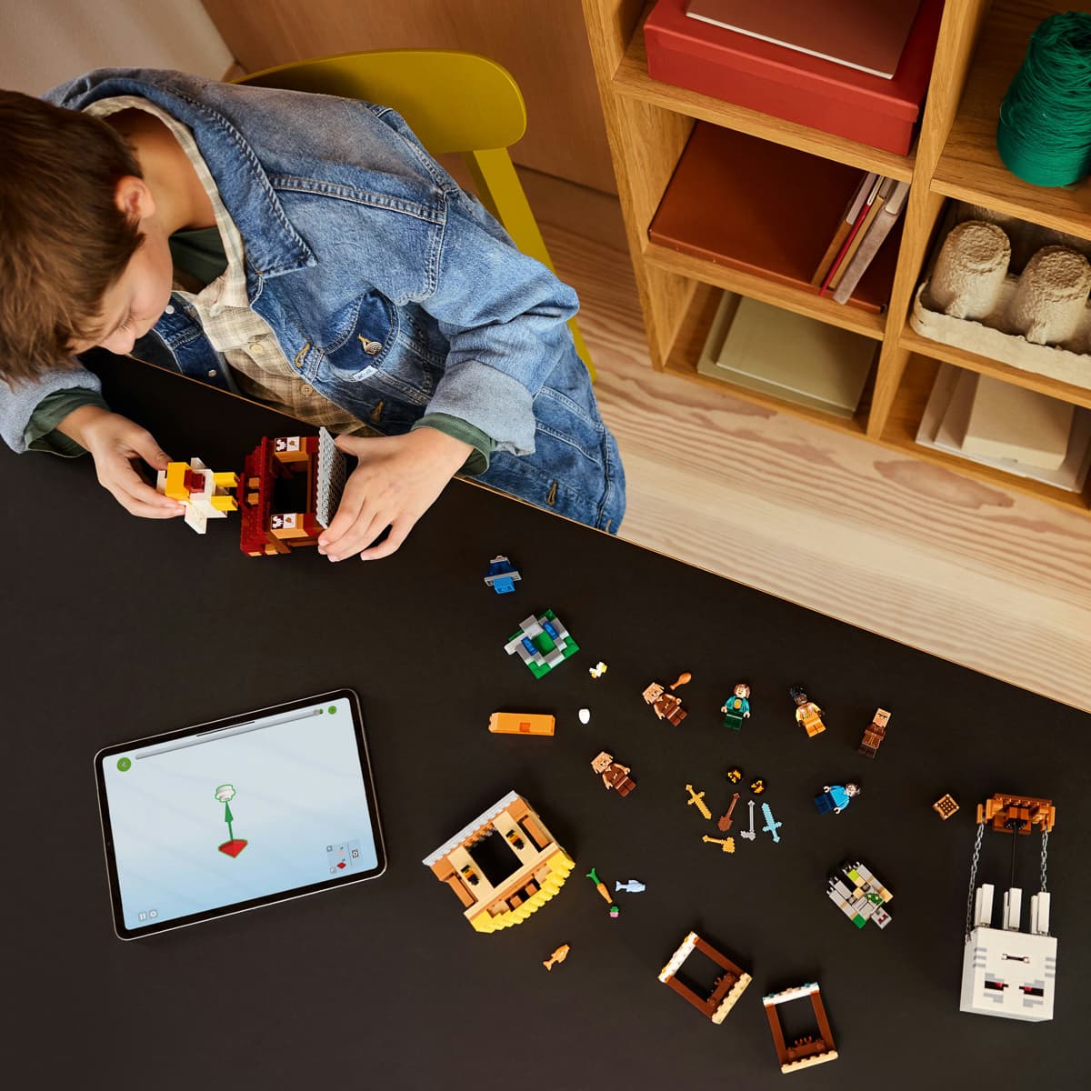LEGO Minecraft Напад на село з повітряною кулею Ґаст 21273 — фото 3