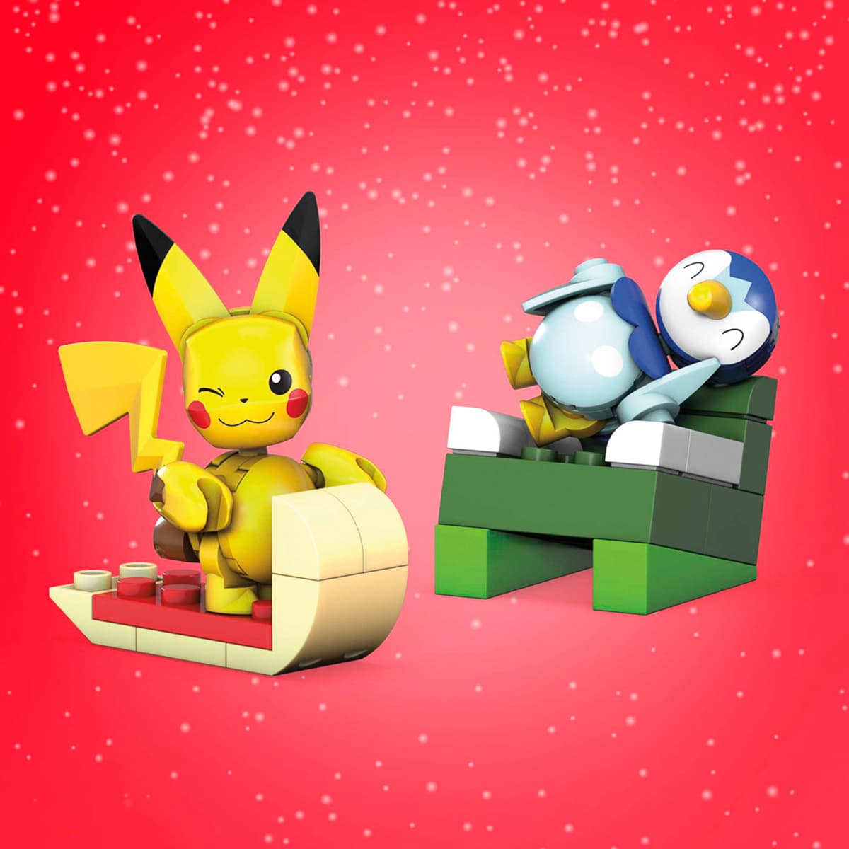 Адвент-календар-сюрприз Pokemon Mega Construx Зимові пригоди Покемонів, GYG99 — фото 5