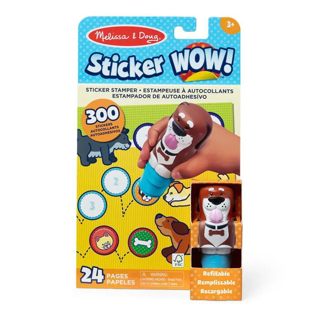Набір Melissa & Doug Sticker Wow Цуценя