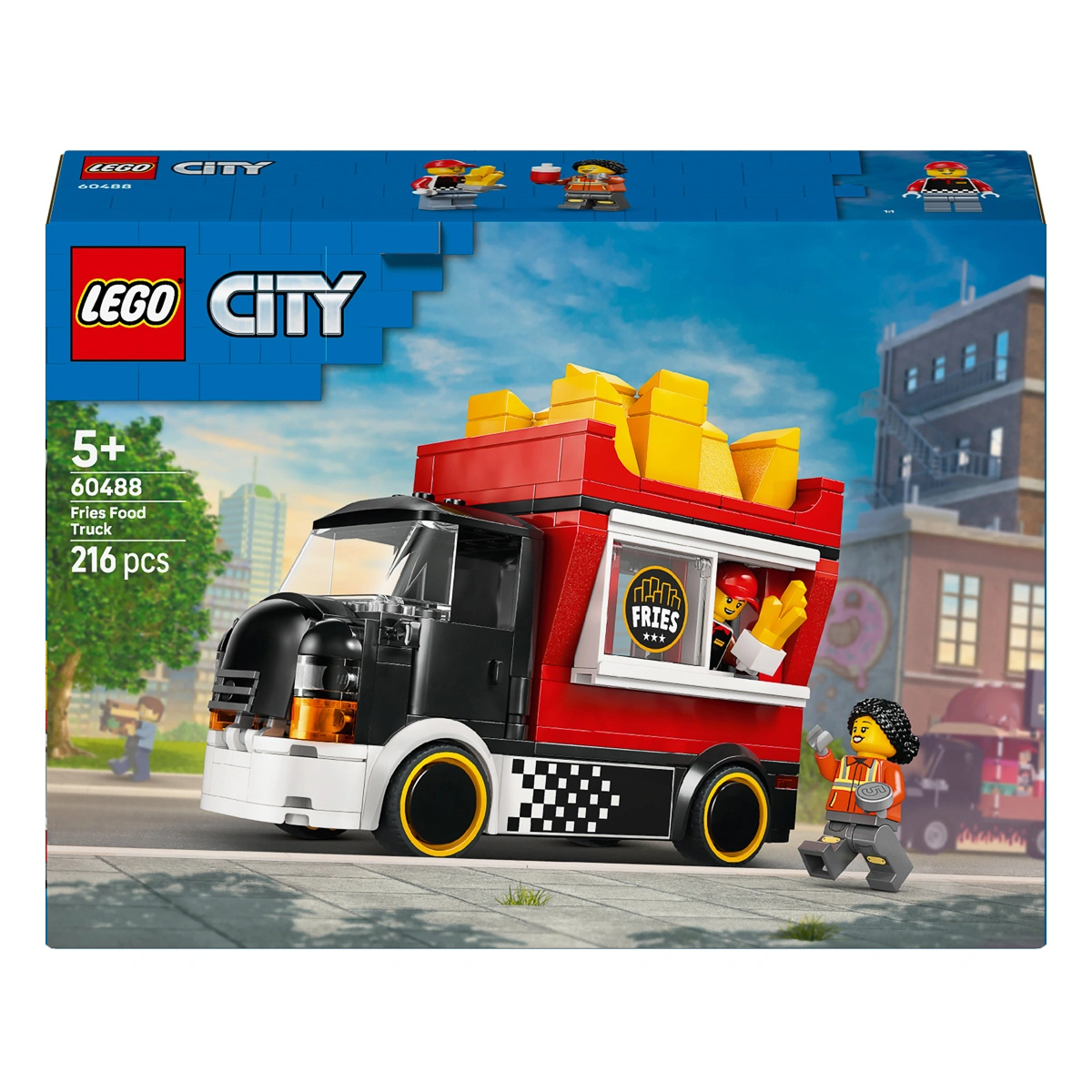 LEGO City Great Vehicles Вантажівка з картоплею фрі 60488