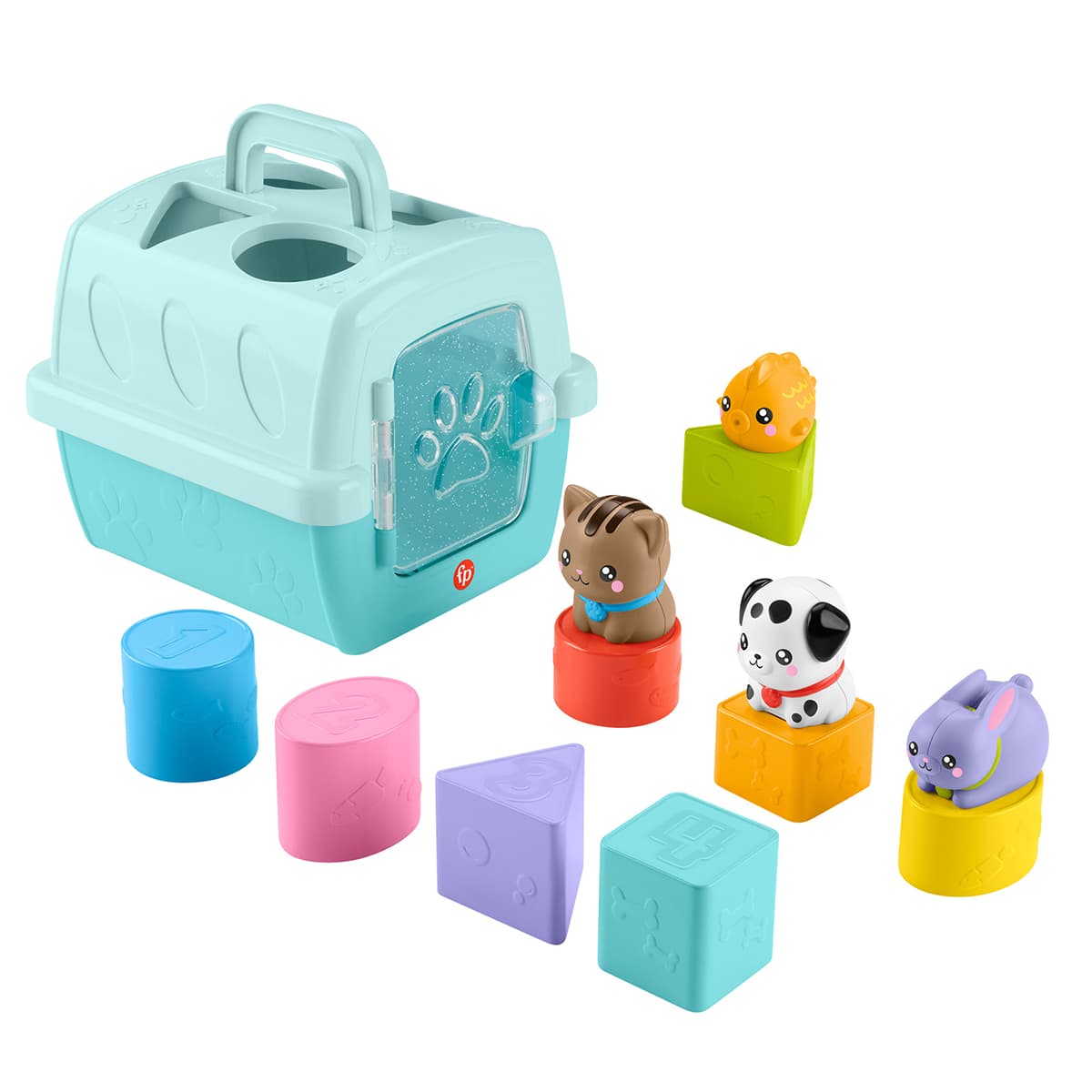 Набір Fisher-Price Сортер-переноска з тваринами, HTW93