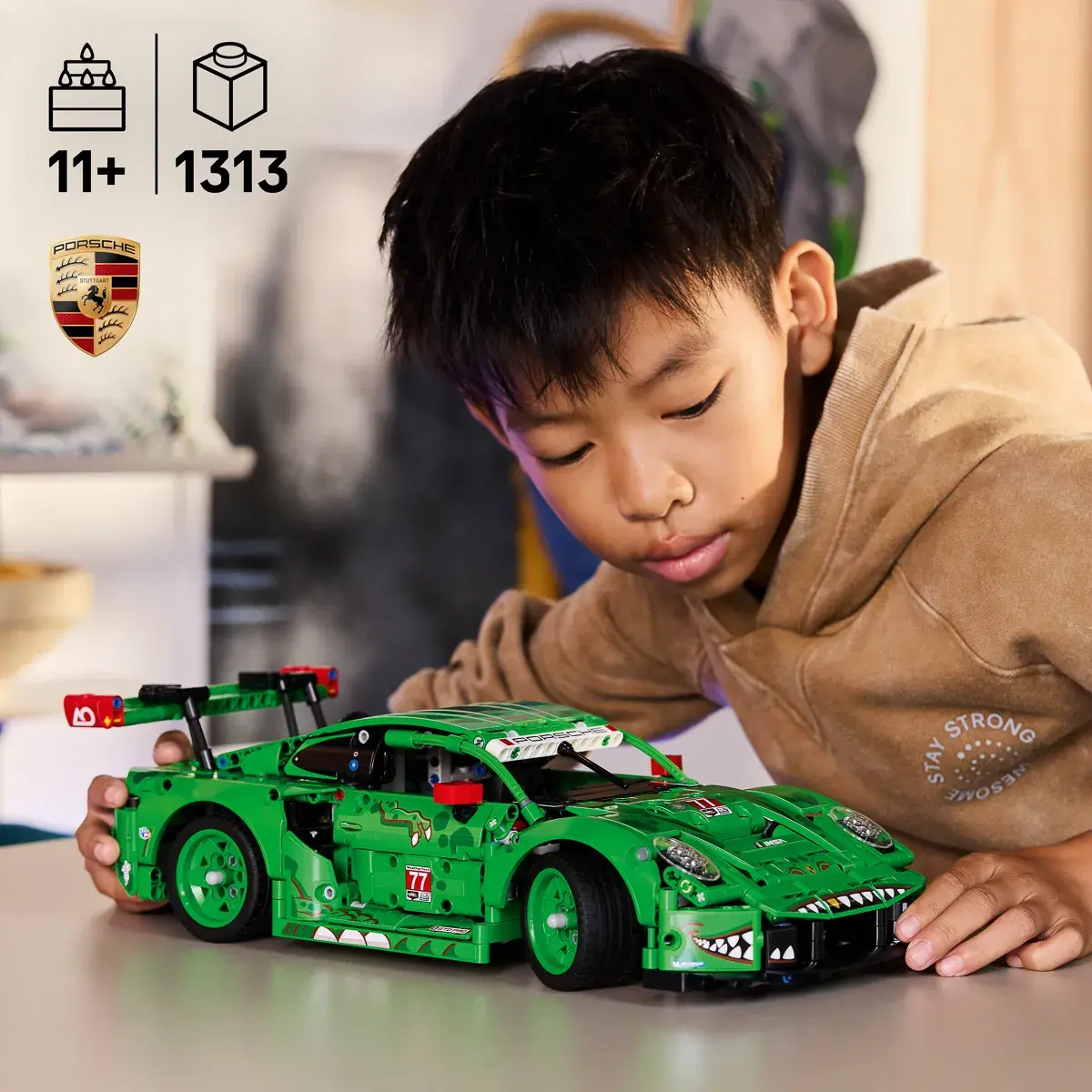 LEGO Technic Автомобіль Porsche 911 GT3 R REXY AO Racing 42224 — фото 2
