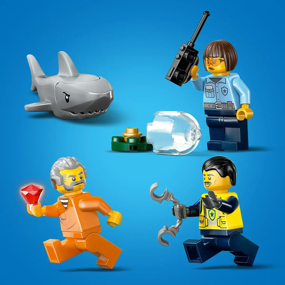 LEGO City Переслідування на поліцейському катері 60456 — фото 6