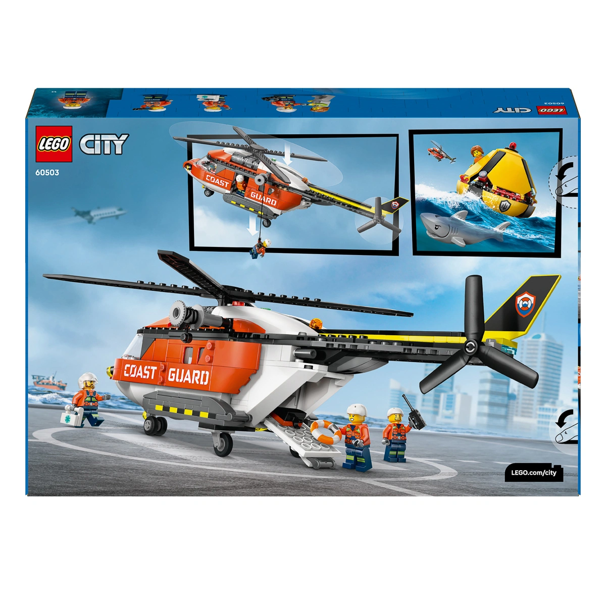 LEGO City Exploration Гелікоптер берегової охорони 60503 — фото 9