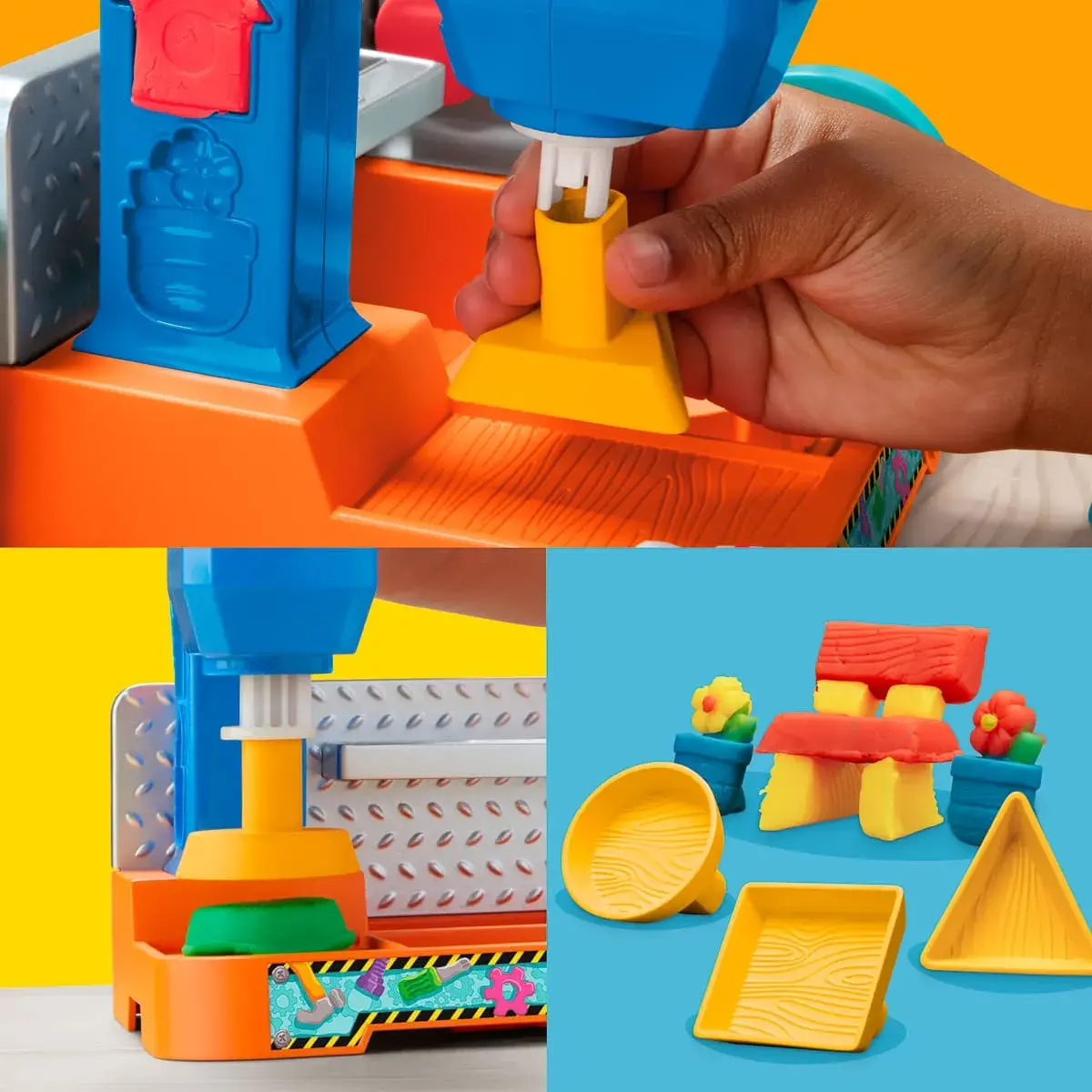 Набір для творчості Play-Doh Верстак для штампування та розпилювання, F9141 — фото 6