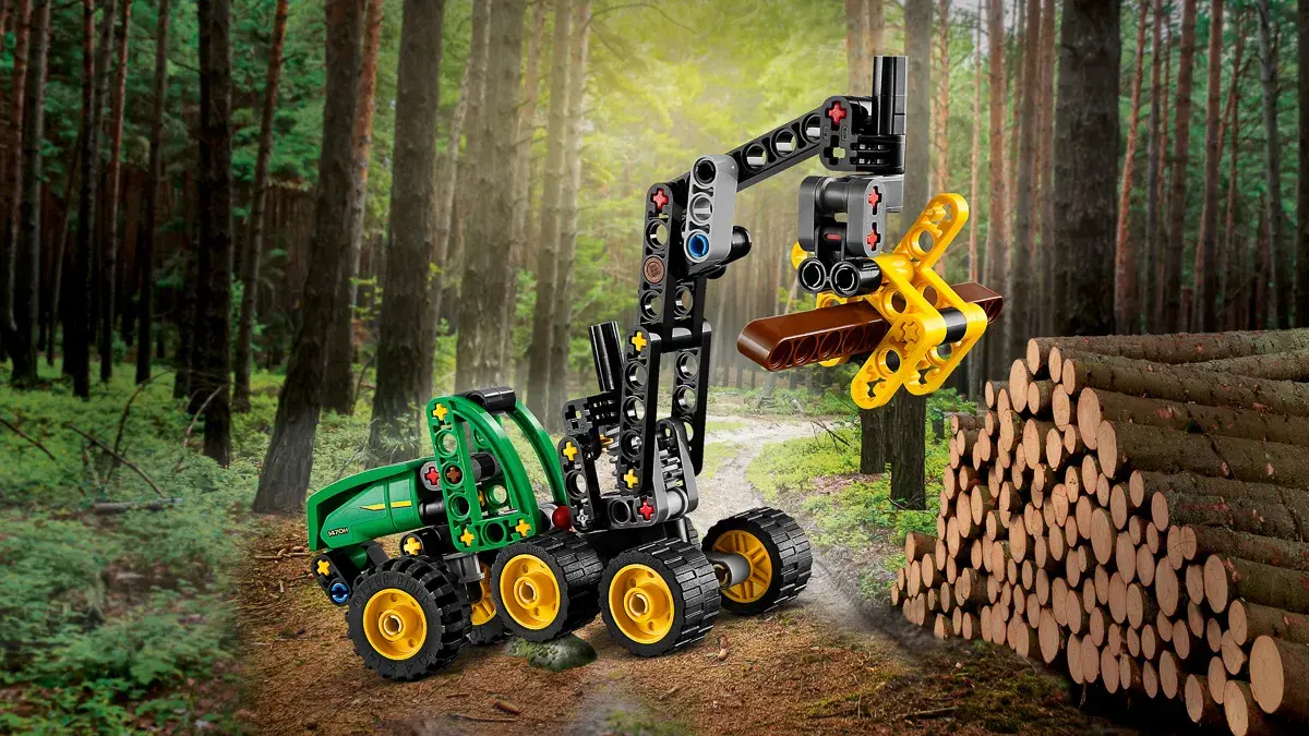 LEGO Technic Колісний комбайн John Deere 1470H 42218 — фото 12