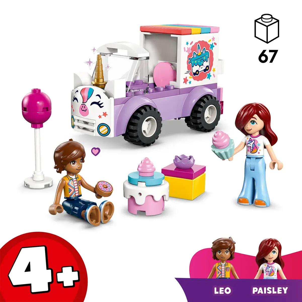 LEGO Friends Автомобіль для доставки тортів з єдинорогами 42675 — фото 18
