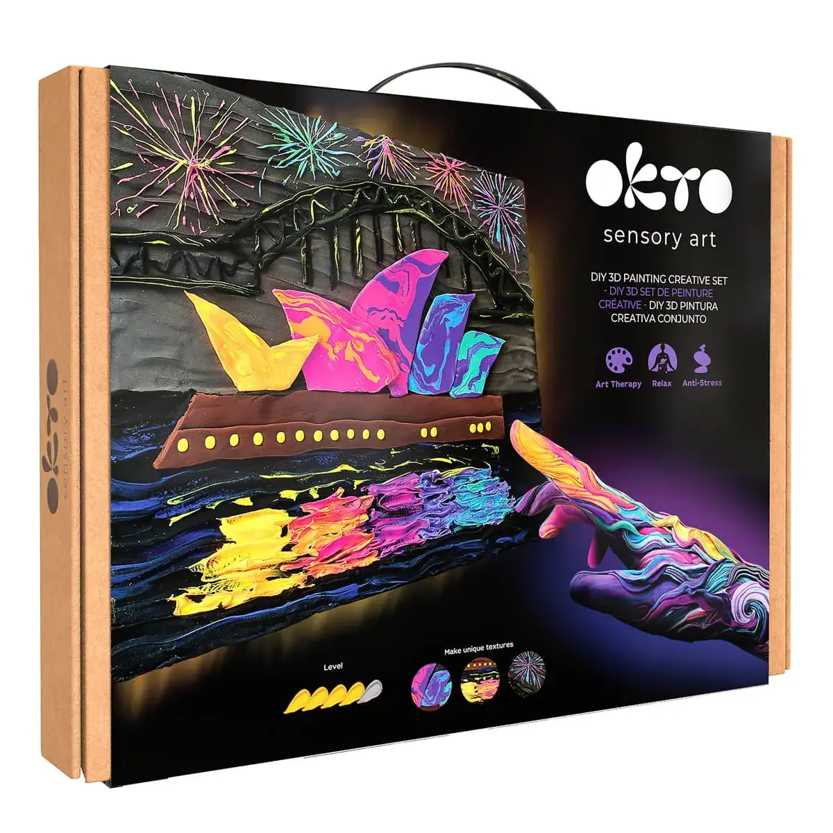 Набір для створення об'ємної картини Okto Sydney Opera House 30 х 40 см, 10039