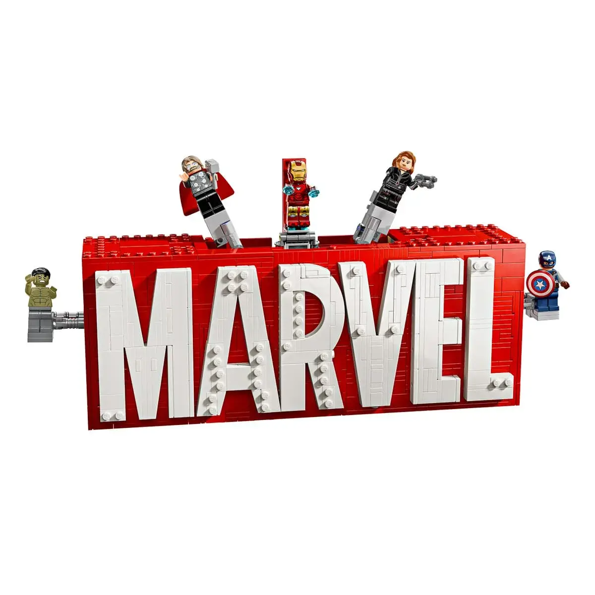 LEGO Marvel Логотип та мініфігурки MARVEL 76313 — фото 8
