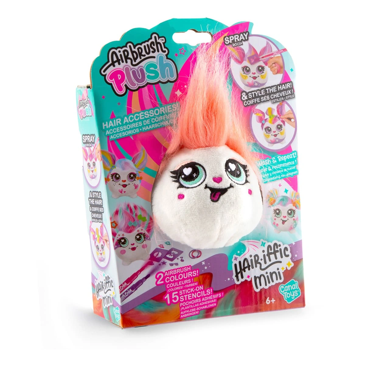 Набір Canal Toys Diy Airbrush plush Hair'iffic Зроби зачіску Піксі