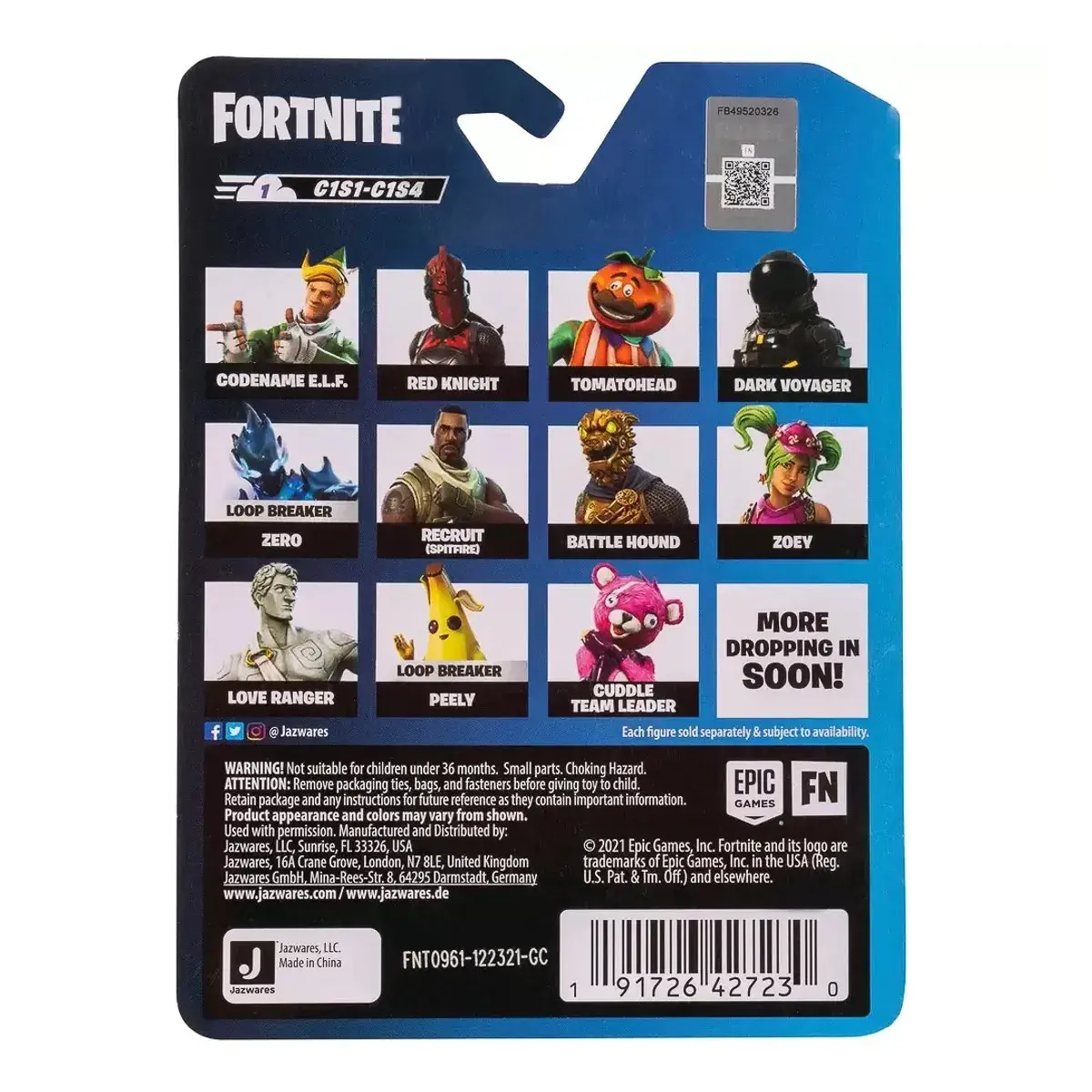 Колекційна фігурка Fortnite Micro Legendary Carbide 6 см (FNT0961) — фото 4