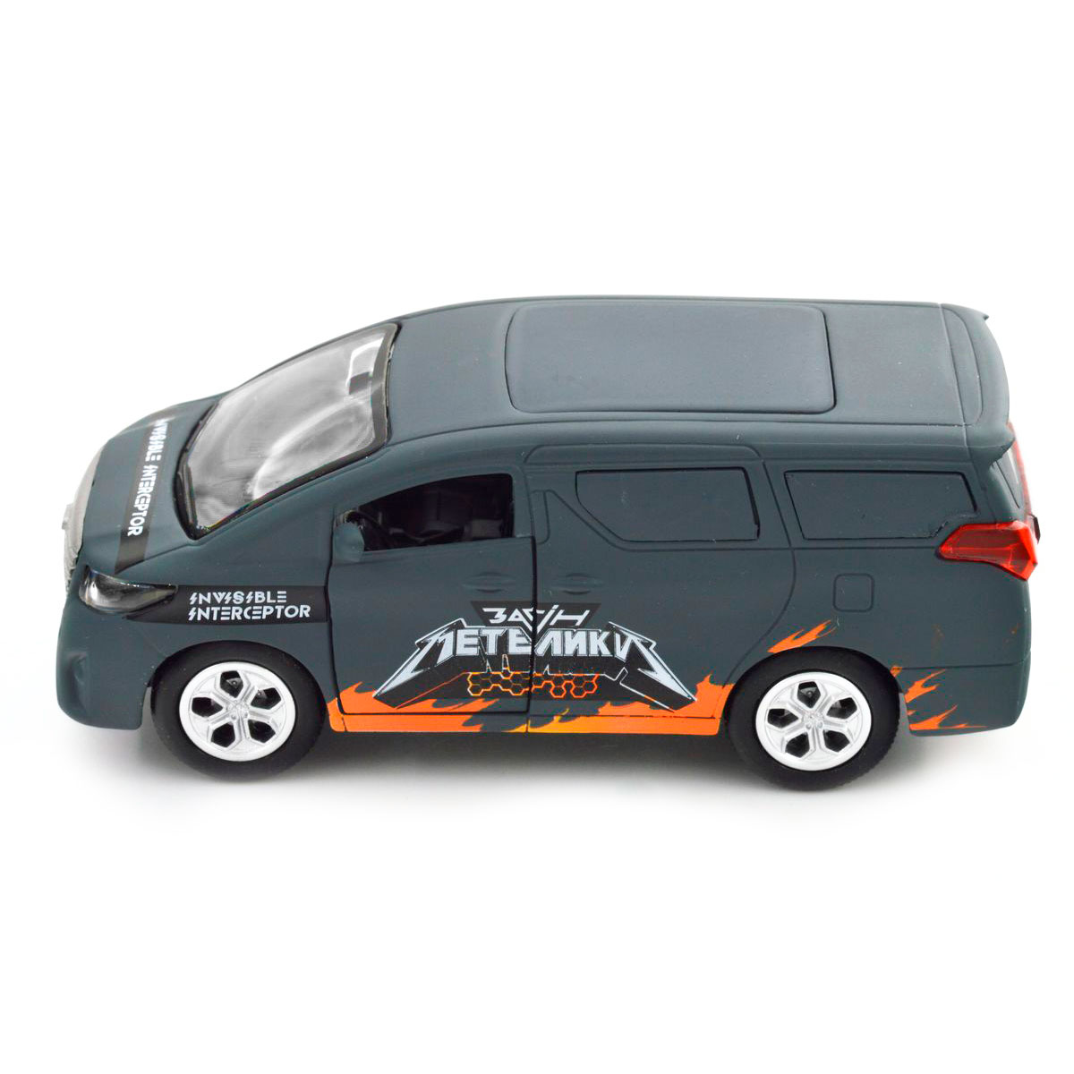 Колекційна модель TechnoDrive Шеврони Героїв Toyota Alphard Загін метеликів, KM6011 — фото 3