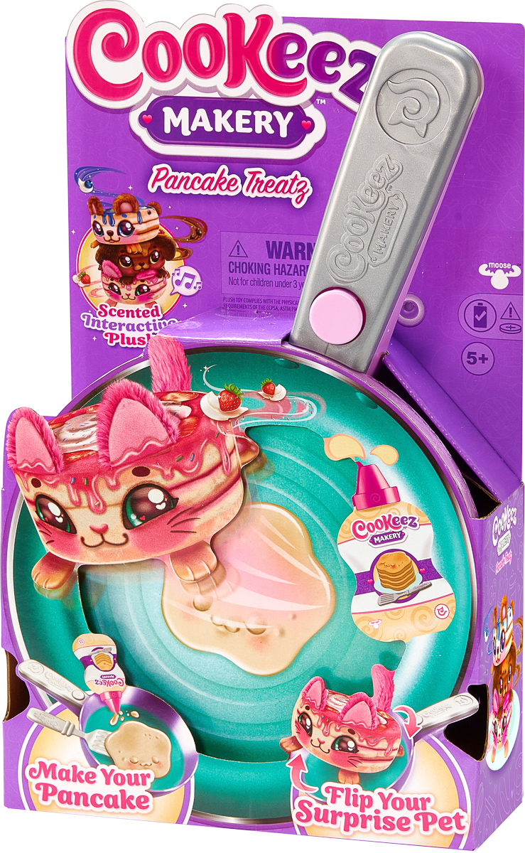 Інтерактивна іграшка-сюрприз Moose Cookeez Makery Pancake Treatz, 23508