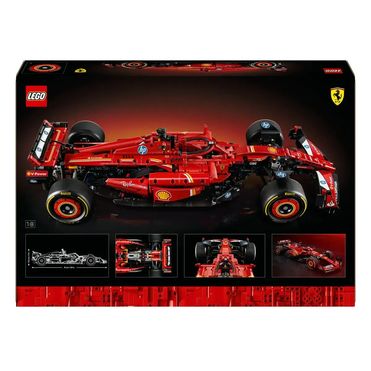 LEGO Technic Автомобіль F1 Ferrari SF-24, 42207 — фото 3