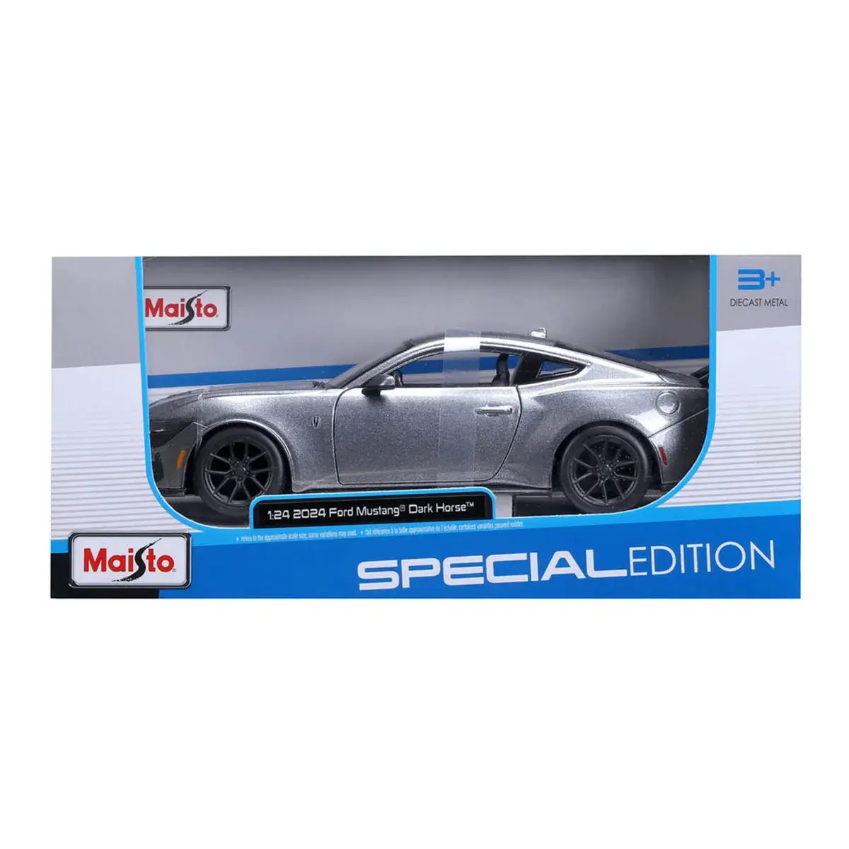 Автомодель Maisto 2024 Ford Mustang Darkhorse 1:24 (32925 met.grey) — фото 8