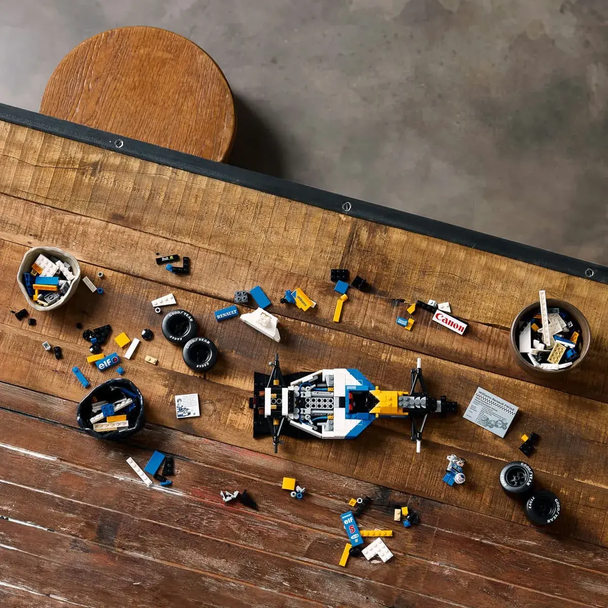 LEGO ICONS Williams Racing FW14B і Найджел Менселл 10353 — фото 3