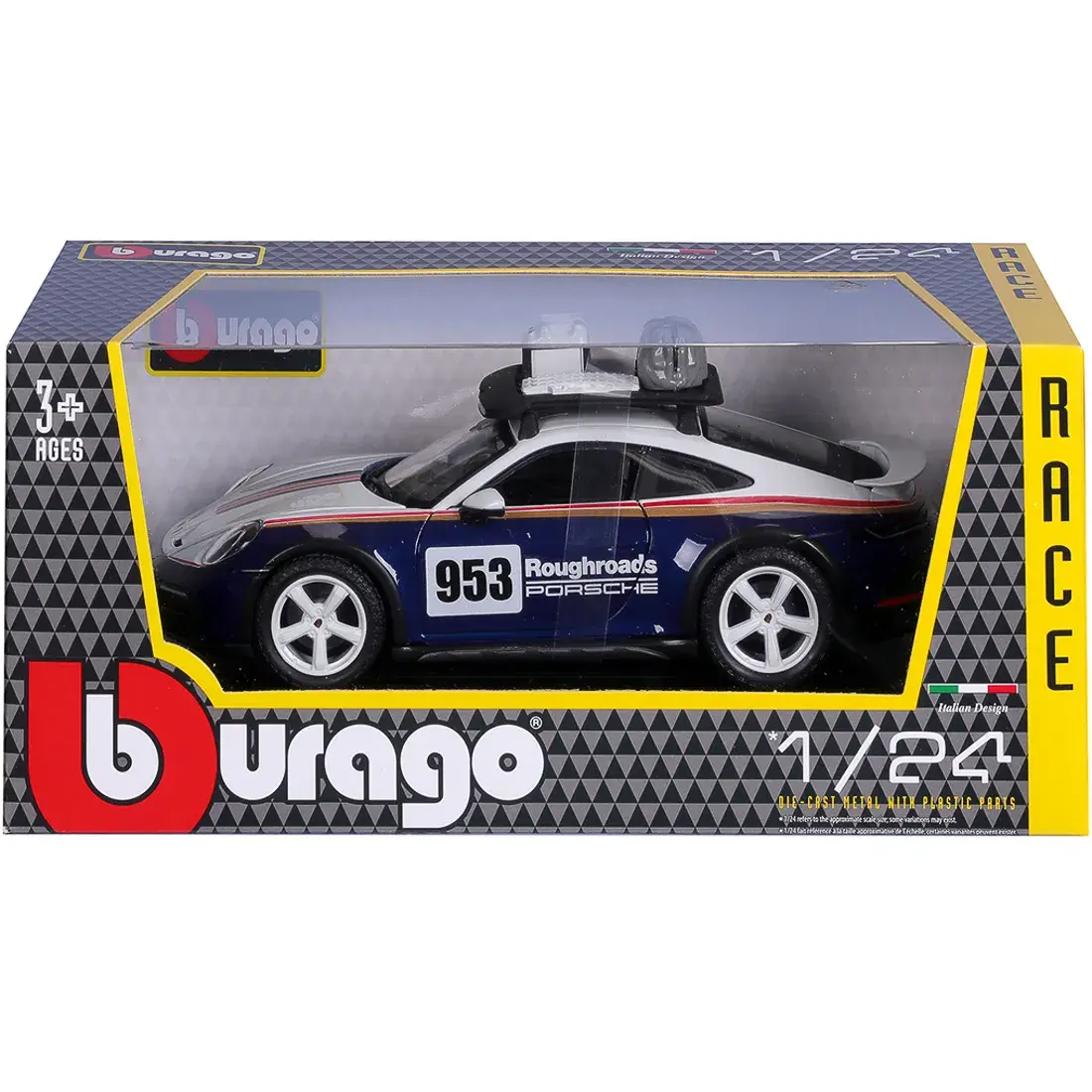 Автомодель Bburago Porsche 911 Dakar 1:24, 18-28029 — фото 2