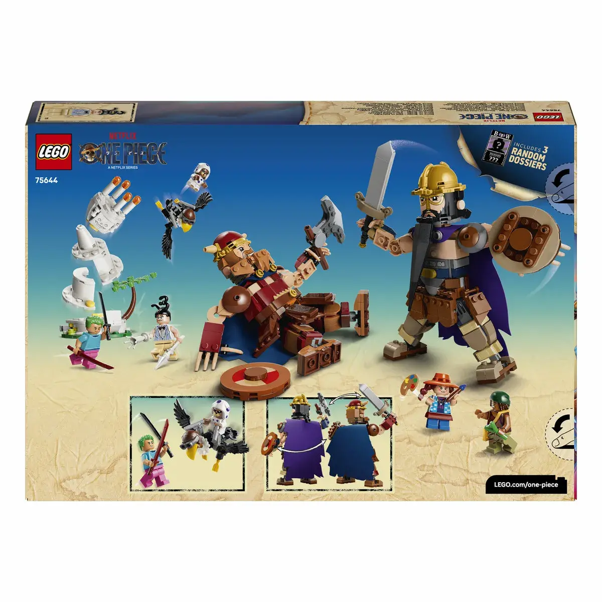 LEGO ONE PIECE Доррі проти Броґі: гіганти «Малого Саду» 75644 — фото 9