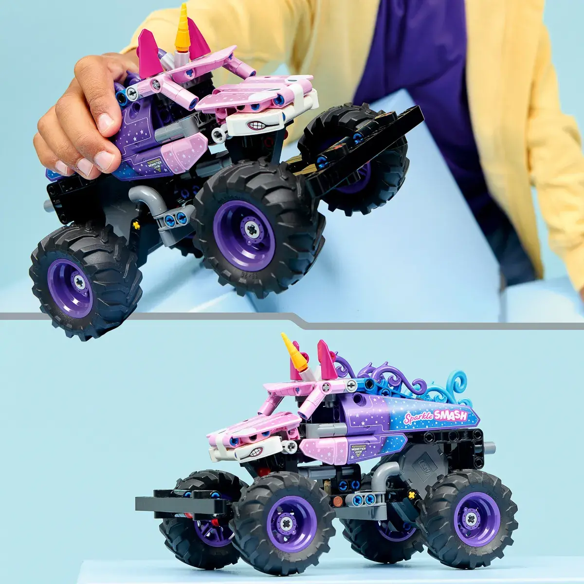 LEGO Technic Monster Jam Sparkle Smash із функцією «Pull-Back» 42220 — фото 13