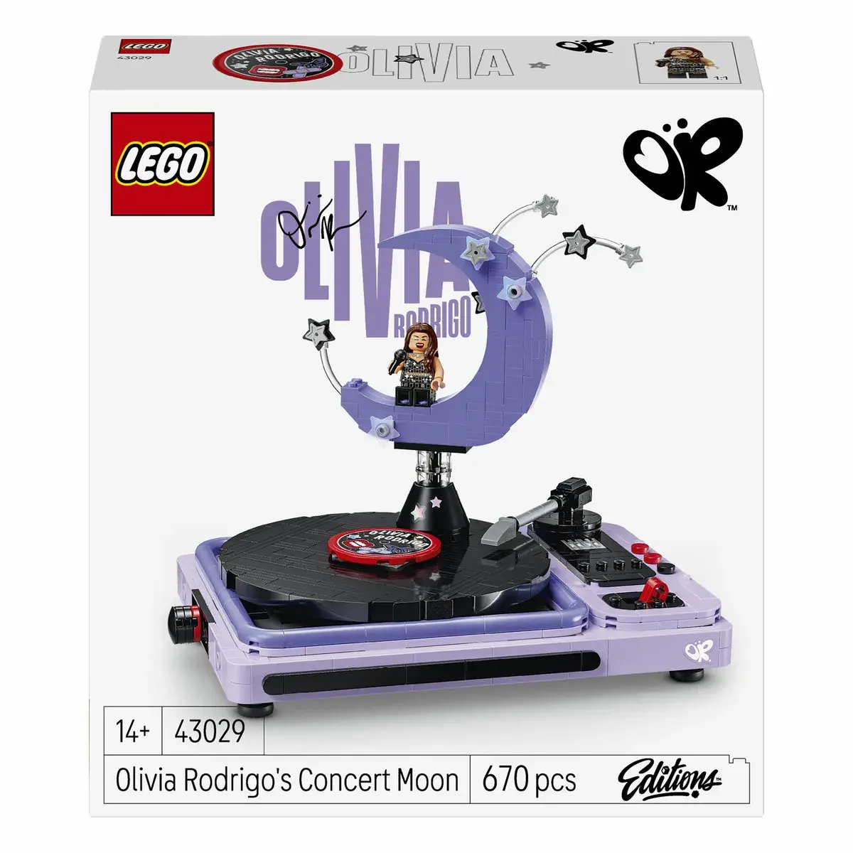 LEGO Editions Music Місяць на концерті Олівії Родріґо 43029