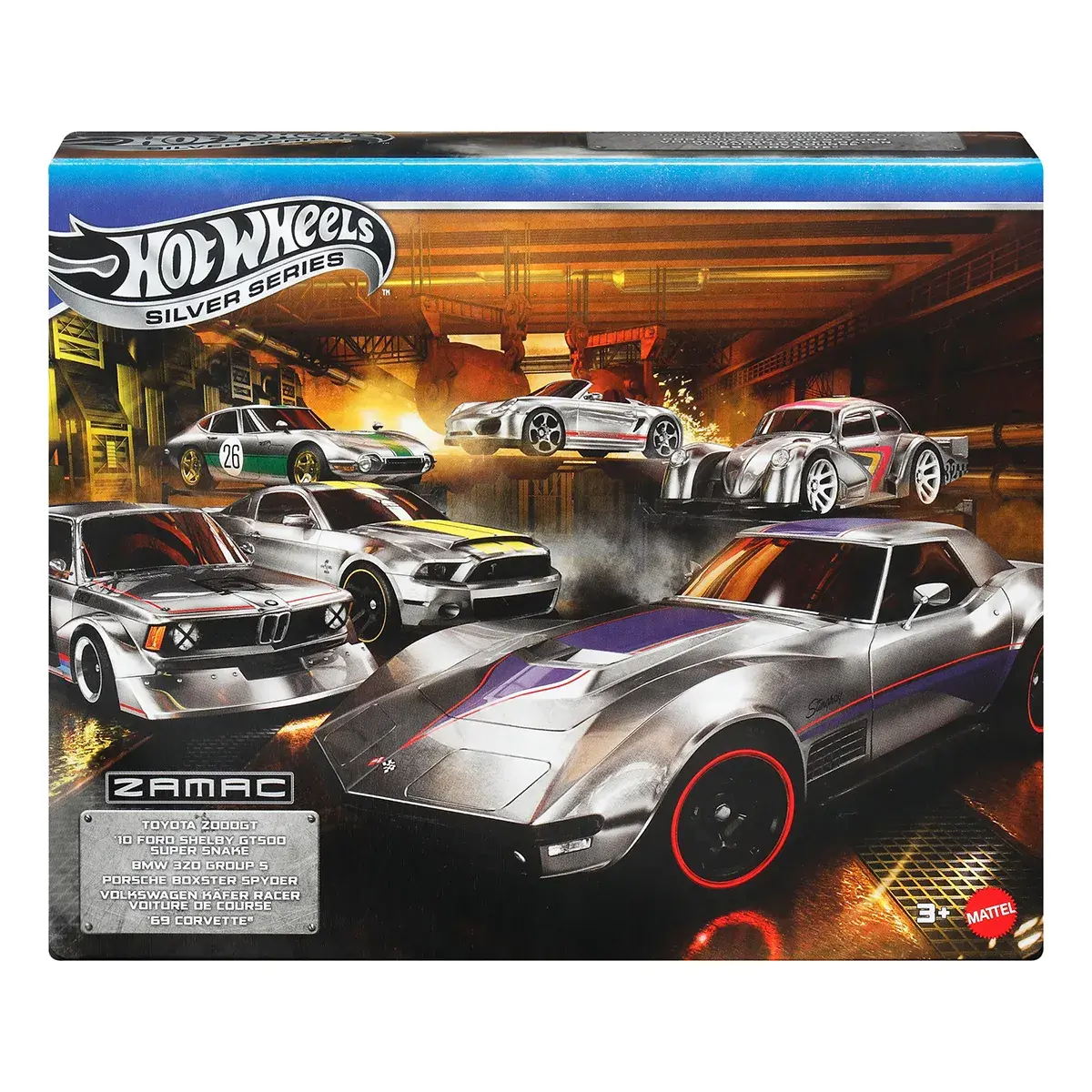 Тематичний набір машинок Hot Wheels Zamac (JLB26)
