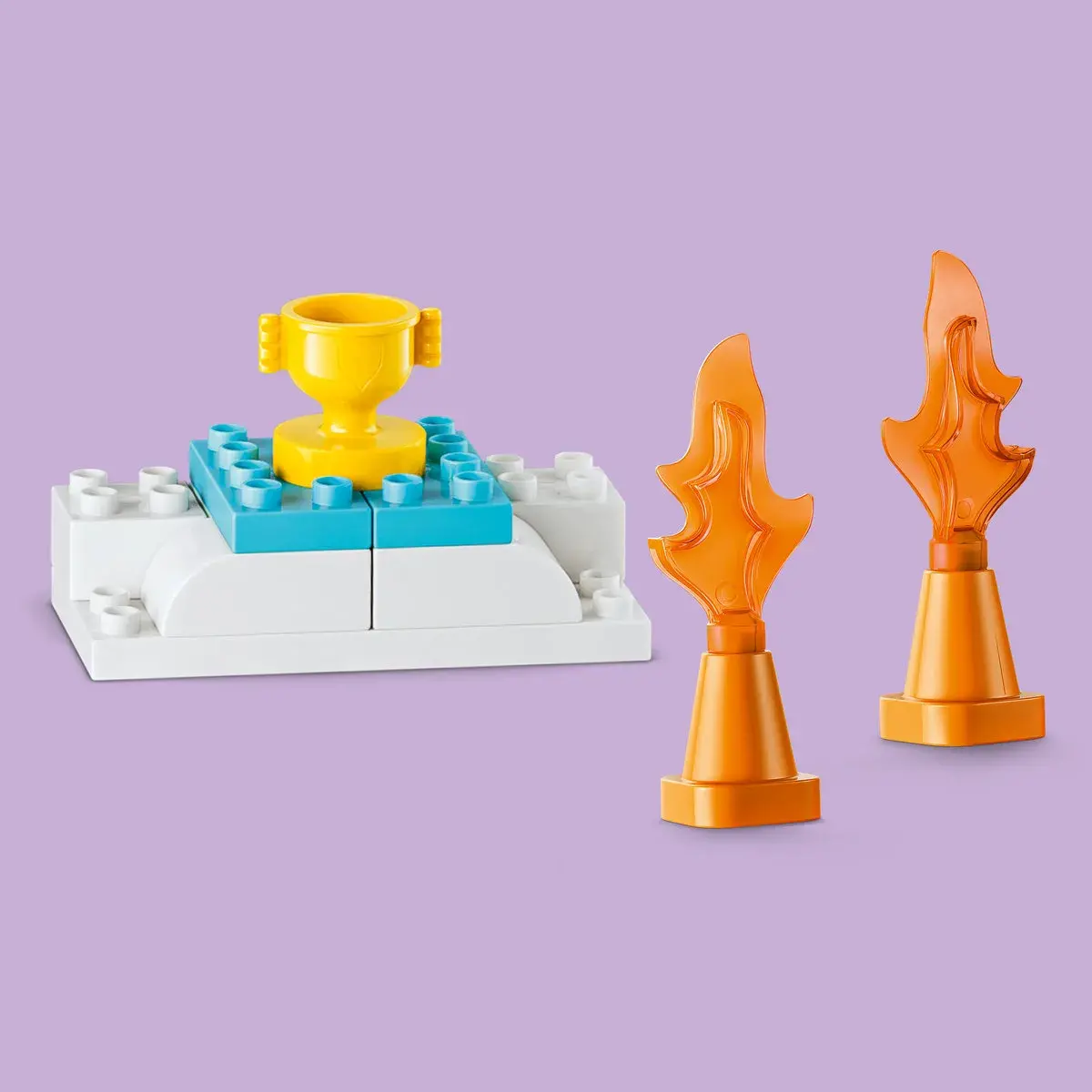 LEGO DUPLO Town 3 в 1 Цікаві гірки та трампліни з автомобілями 10478 — фото 5
