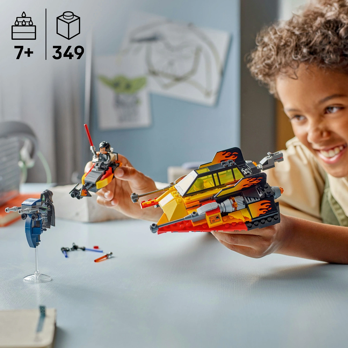 LEGO Star Wars The Force Burner Сніговий винищувач 75414 — фото 2