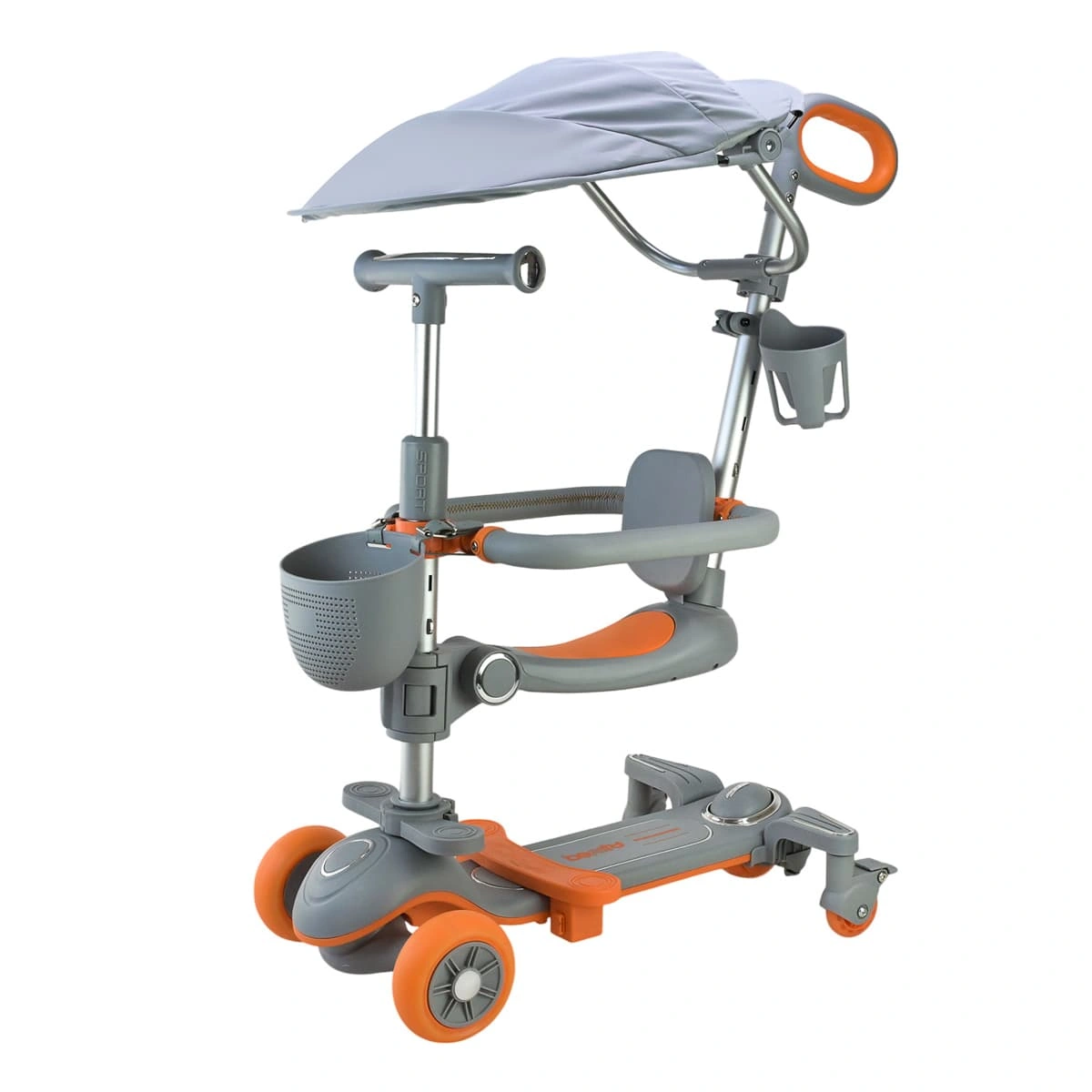 Самокат триколісний Shantou Extreme 3 в 1 Grey, SC822-СІРИЙ