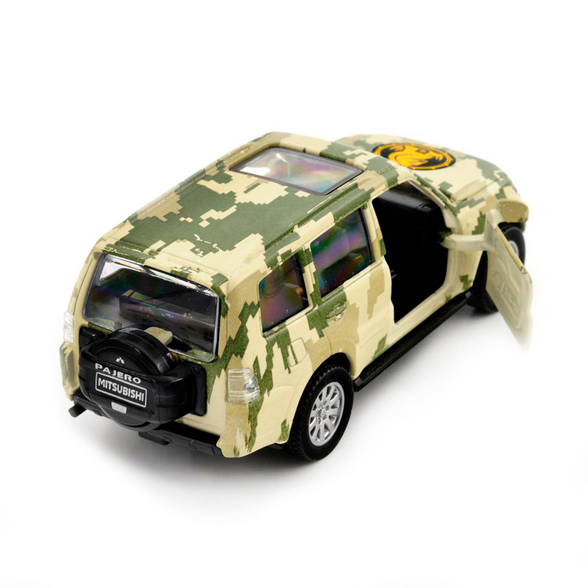 Колекційна модель TechnoDrive Шеврони Героїв Mitsubishi Pajero 4WD Tubro 47 ОМБр, 250361M — фото 7