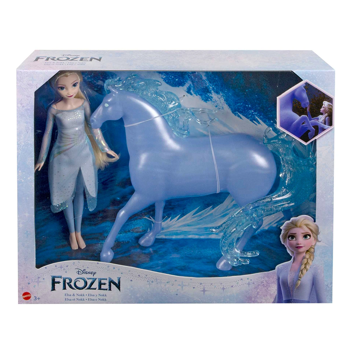 Набір Disney Frozen Принцеса Ельза та крижаний кінь Нокк — фото 2
