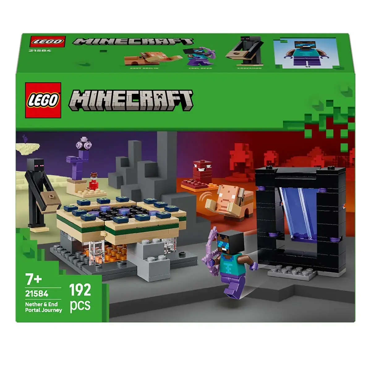 LEGO Minecraft Подорож до Нижнього світу та Порталу до Краю 21584