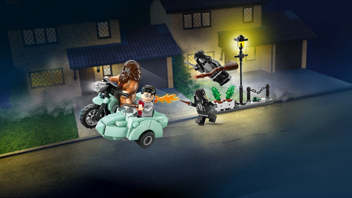 LEGO Harry Potter Геґрід і Гаррі: Втеча з Тисової вулиці 76459 — фото 9