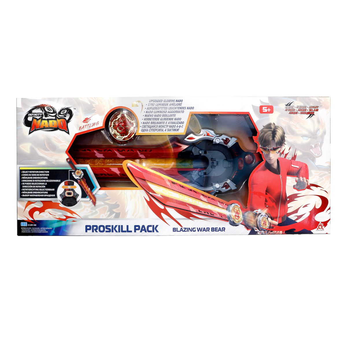 Дзиґа Infinity Nado VI Proskill Pack Blazing War Bear, EU654212