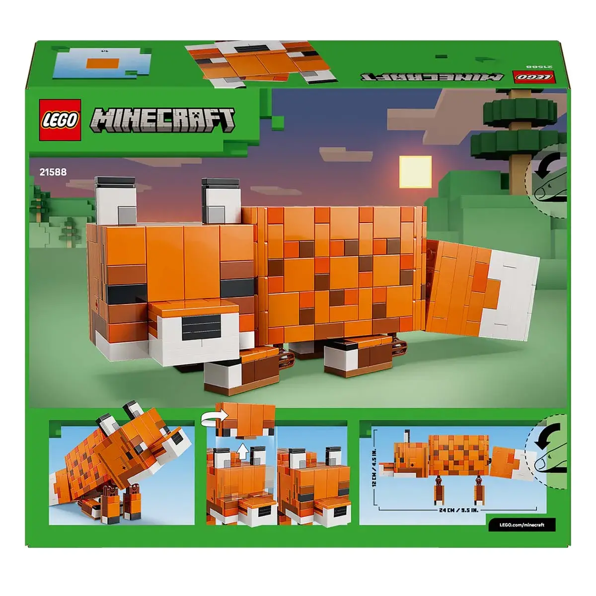 LEGO Minecraft Лисиця 21588 — фото 9