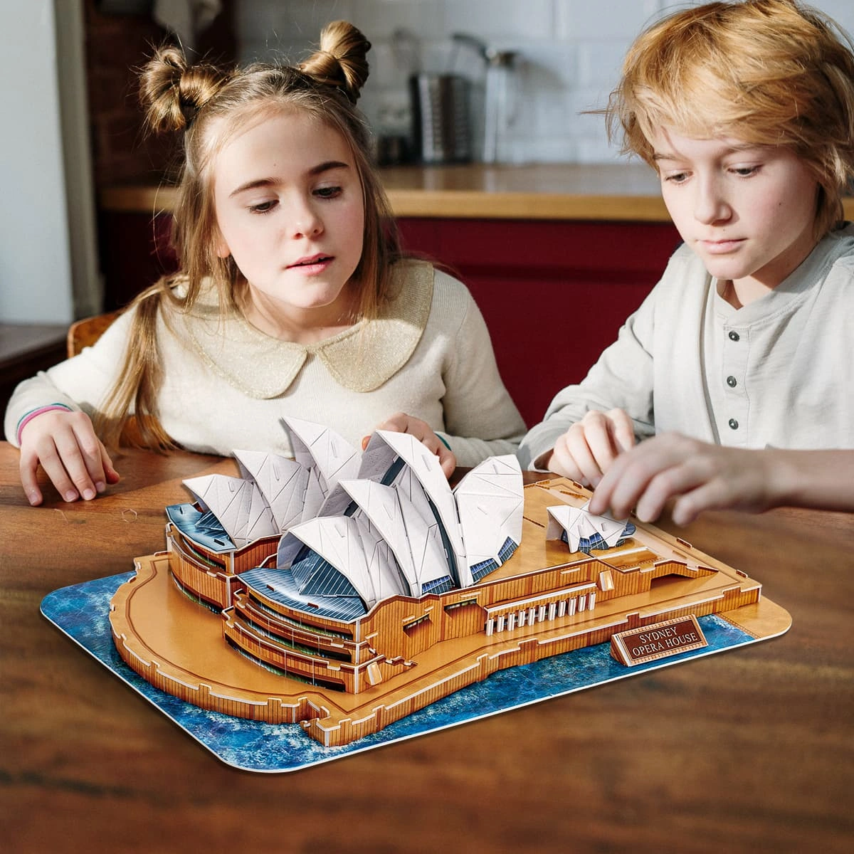 Конструктор-головоломка Cubic Fun 3D Puzzle National Geographic Сідней 85 ел — фото 5