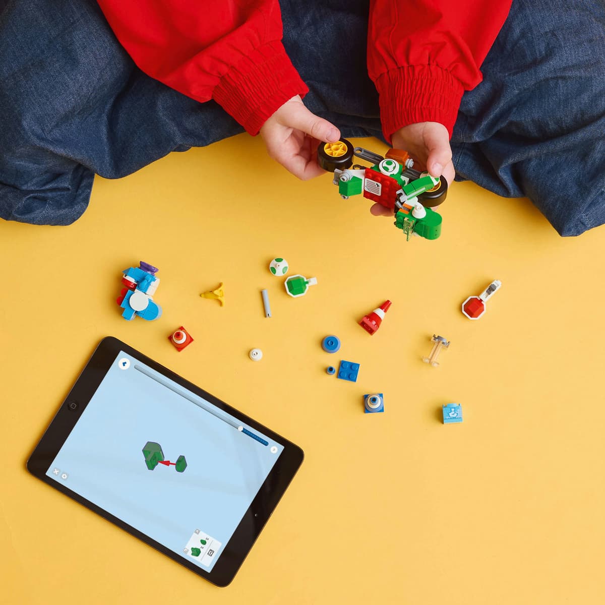 LEGO Super Mario Mario Kart – Yoshi Bike 72031 — фото 3