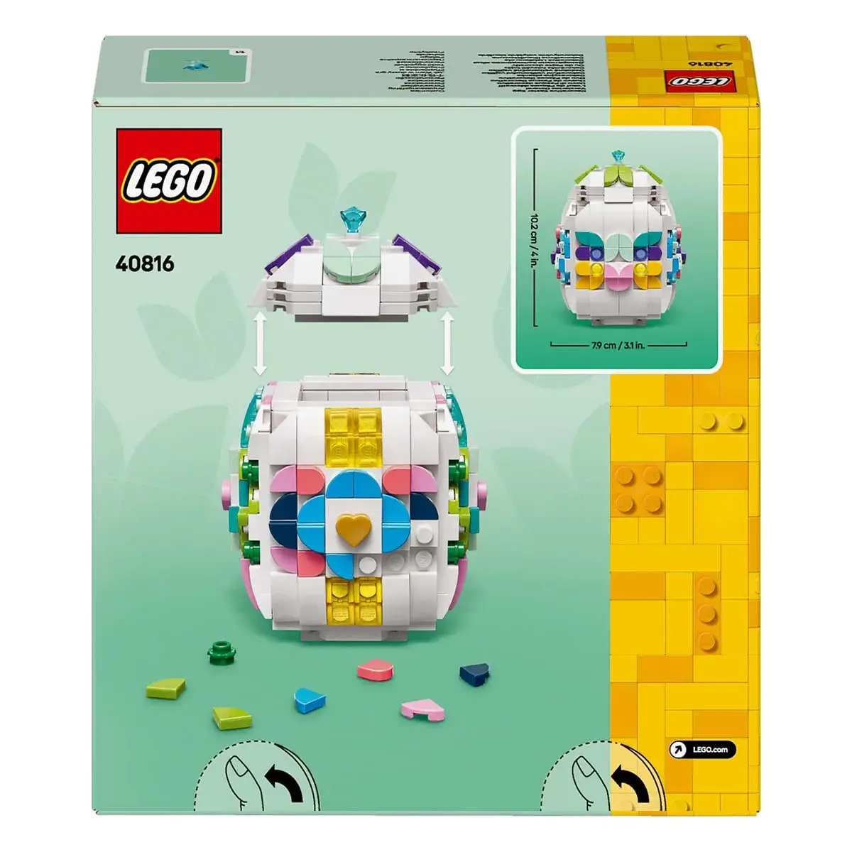 LEGO Iconic Декоративне великоднє яйце 40816 — фото 9