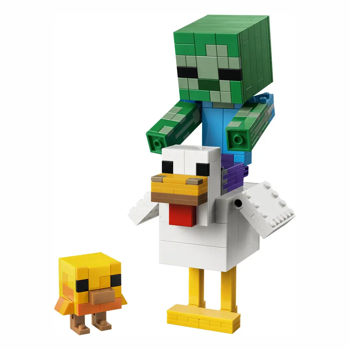 LEGO Minecraft Курячий Жокей 21582 — фото 8
