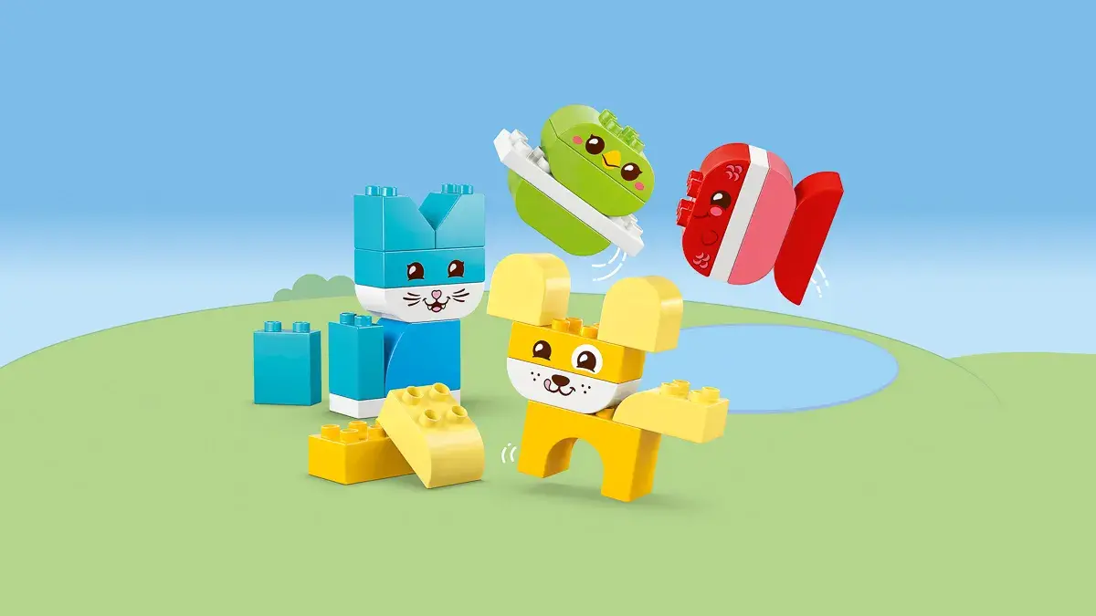 LEGO DUPLO My First Чарівні творчі домашні улюбленці 3 в 1 10477 — фото 9