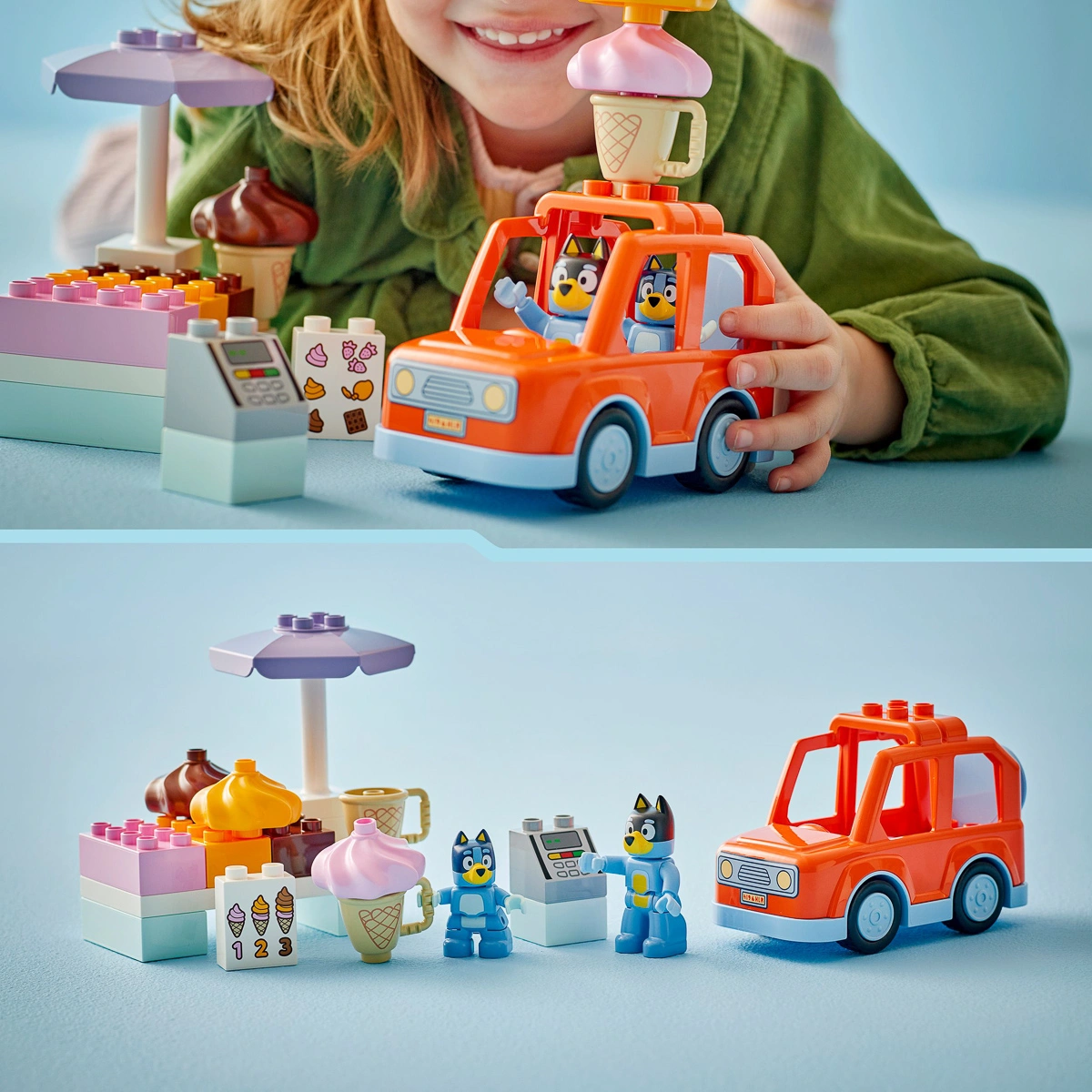 LEGO DUPLO Подорож із морозивом із Блуї 10458 — фото 6