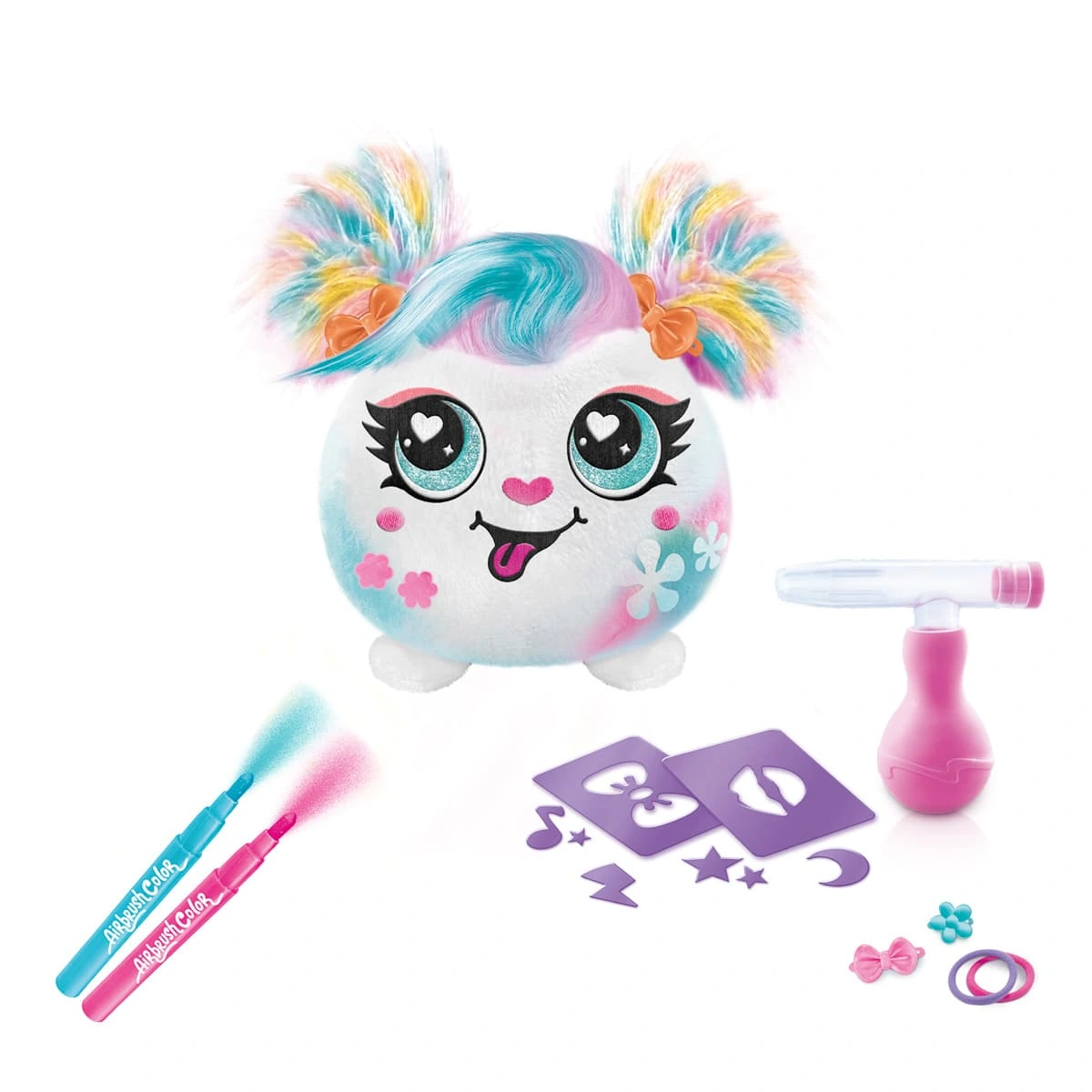 Набір Canal Toys Diy Airbrush plush Hair'iffic Зроби зачіску Піксі — фото 11