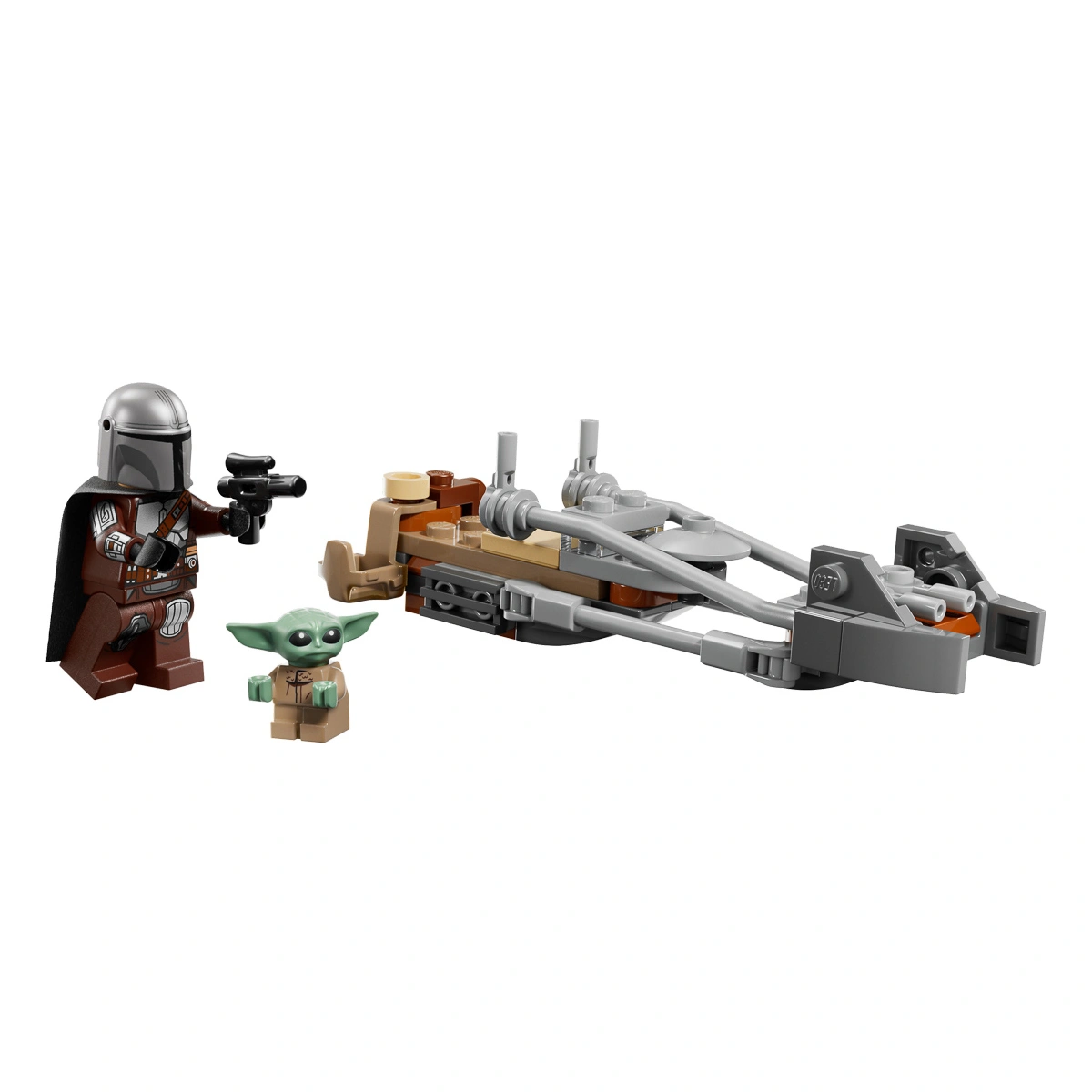 LEGO Star Wars Швидкісний мотоцикл Мандалорця й Ґроґу 75436 — фото 8