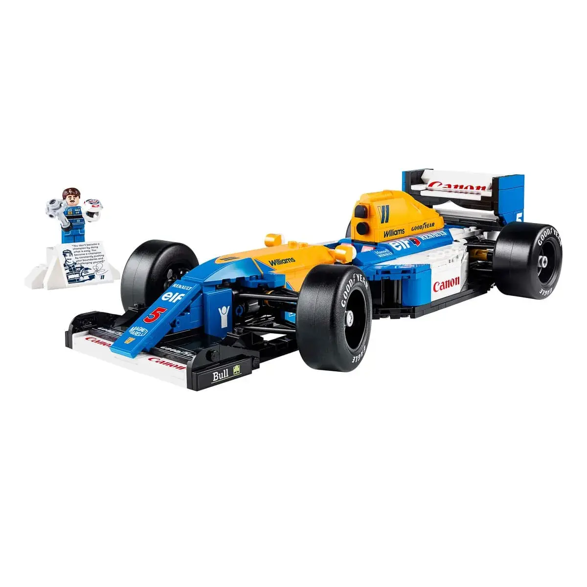 LEGO ICONS Williams Racing FW14B і Найджел Менселл 10353 — фото 5