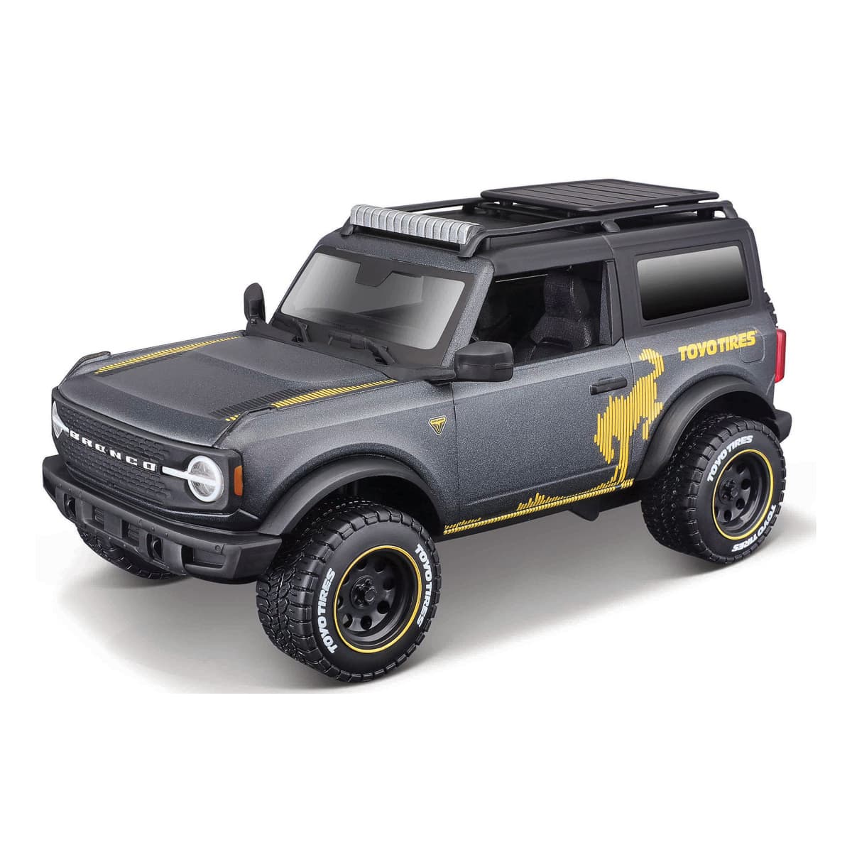 Машинка Maisto Ford Bronco Badlands 1:24, 32541MET.GREY