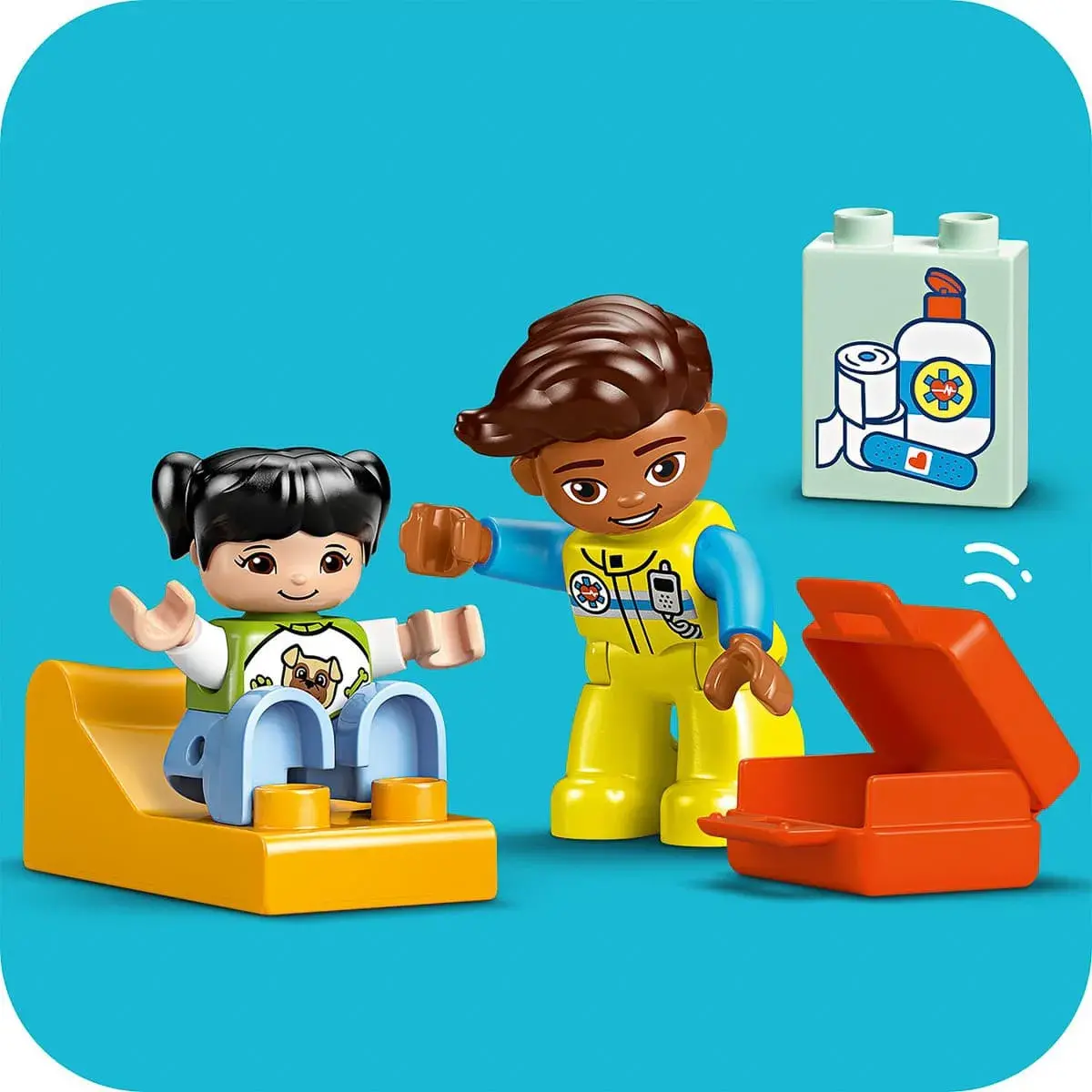 LEGO DUPLO Швидка допомога та водій 10447 — фото 7